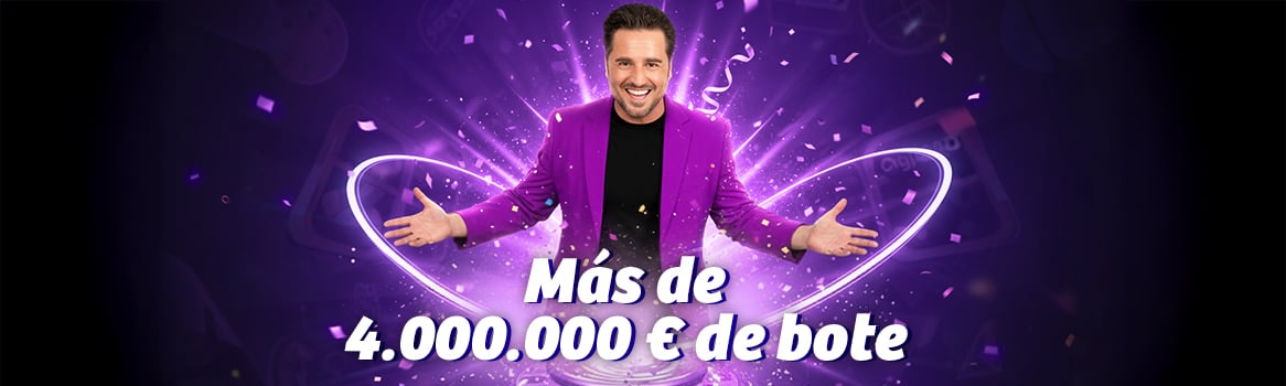 Bote de más de 4.000.000 € en PlayOJO UK